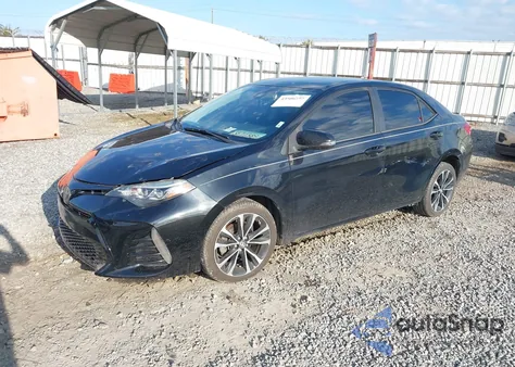 2018 Toyota Corolla Se z USA, uszkodzony, nr VIN 2T1BURHE1JC069885